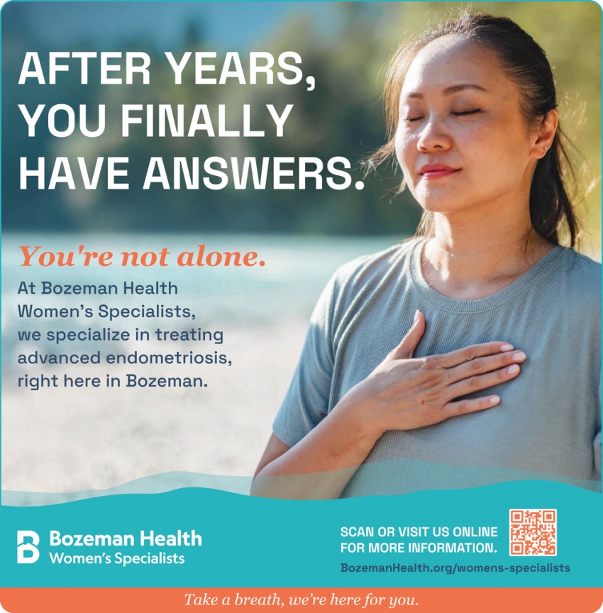 Bozeman Rheumatology After years, You Finally Have Answers, Bozeman Health, Belgrade, MT